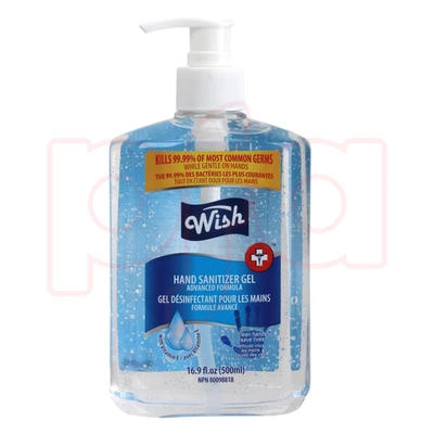 60286, Wish Hand Sanitizer 16.9oz Advance Pump, 191554602861
