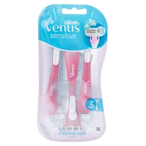 GVR3-SEN, Gillette Venus Razor 3 Pack Sensitive, 7702018491544