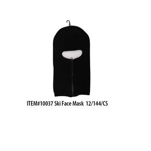 10037, Thermaxxx Face Mask w/ Zipper Black Only, 191554100374