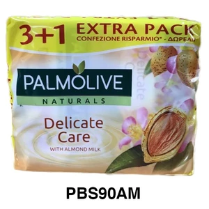 PBS90AM, Palmolive Bar Soap 90g 4PK Almond Milk /Delicate Care, 8714789699110