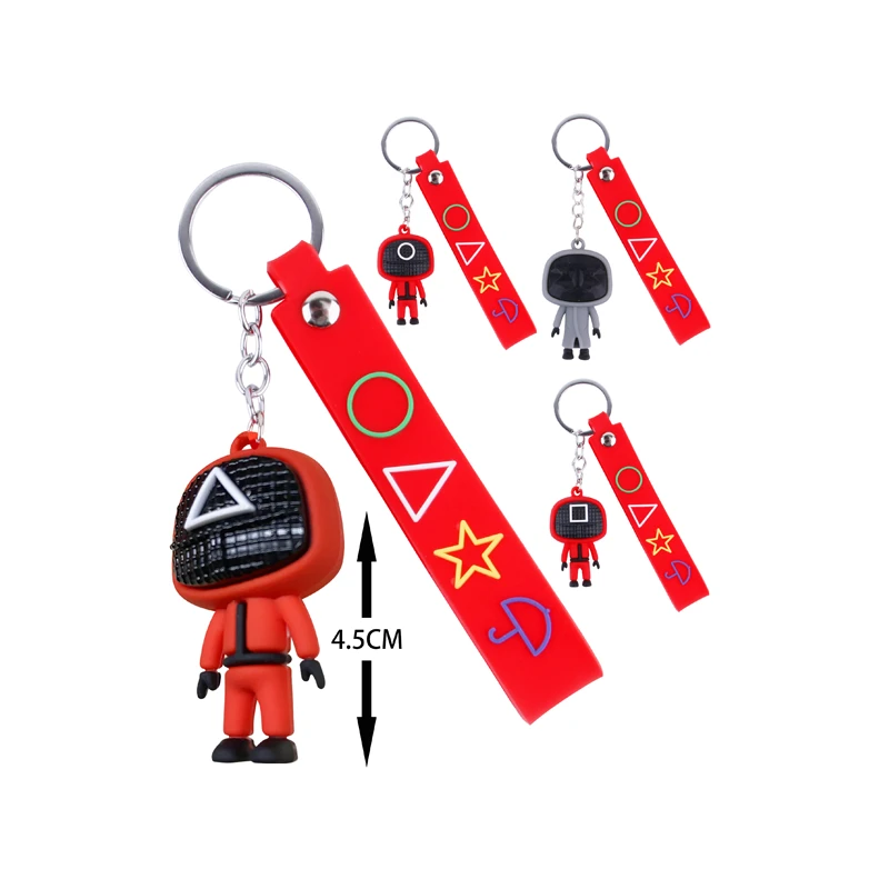 SG 3D 4.5cm Keychain with cuff Good Luck