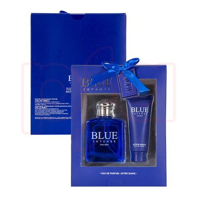 88787, Men's 2pcs Large Gift Set  BLUE INTENSE 3.4fl.oz/100mlEDP 2.8fl.oz/80ml After Shave, 191554887879