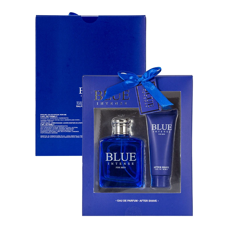 Men's 2pcs Large Gift Set Blue Intense 100ml/3.4fl.oz EDP + 80ml2.8fl.oz After Shave
