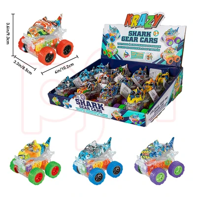 84159, Krazy Toy Shark Truck w/ Lights, 191554841598