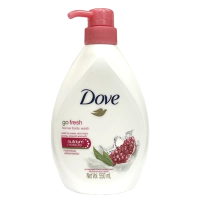 DBW550PL, Dove Body Wash 550ml Pump Go Fresh Revive, 8999999028121