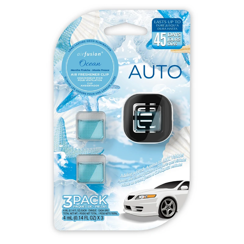 Air Freshener car air freshenerr 1+2 refill With Single side blister card Oeacn