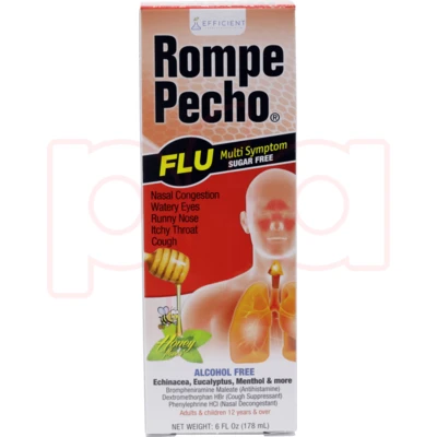 RP12SFFM, ROMPE PECHO SUGAR FREE FLU MW 12CT, 000856332065