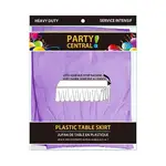 50019, Table Skirt Rectangular Lavender, 191554500198