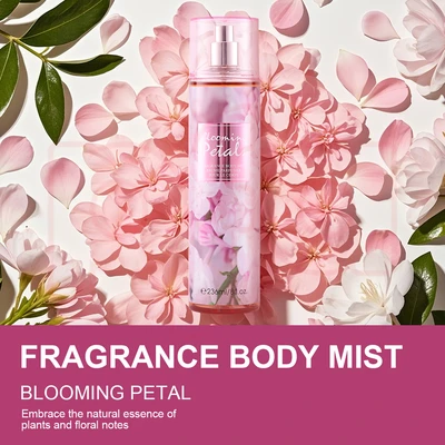 88611, Fragrance Body Mist 8 oz/236 ml Blooming Petals for Women - United Scents, 191554886117