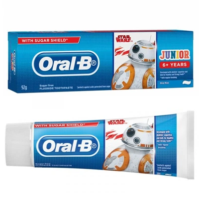 OBP92JM, Oral-B Toothpaste 92g Junior Star Wars Mild Mint, 4902430835732