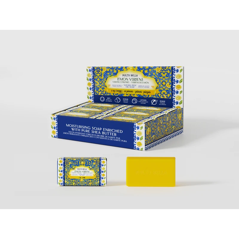 Molto Bella Soap Bar 7oz/200g Lemon Verbena