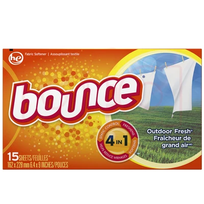 BFS15OF, Bounce Fabric Softener 15CT Outdoor Fresh, 37000958601