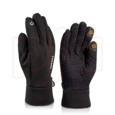 11267, Thermaxxx Men's Gloves w/2 Touch, Water Proof Non-slip Grip, 191554112674