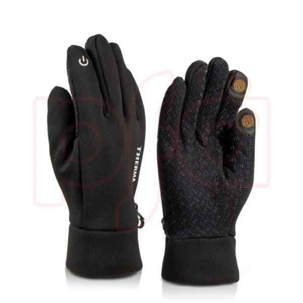 11267, Insulated Men's Gloves w/2 Touch, Water Proof Non-slip Grip, 191554112674