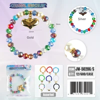 JW-5020, Crystal Bracelet Random Color, 887257850011