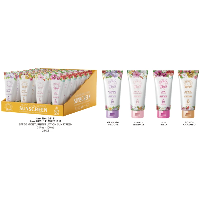 Solo En Ibiza Moisturizing Lotion Sunscreen 3.5oz 100ml 24pk w/PDQ