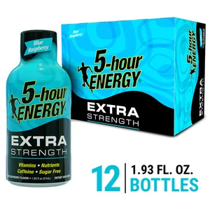 5HRE-ES12-BR, 5-Hour Energy Extra Strength 12's Blue Raspberry