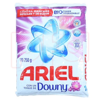 AP750D, Ariel Powder 750g Con Downy, 7500435138826