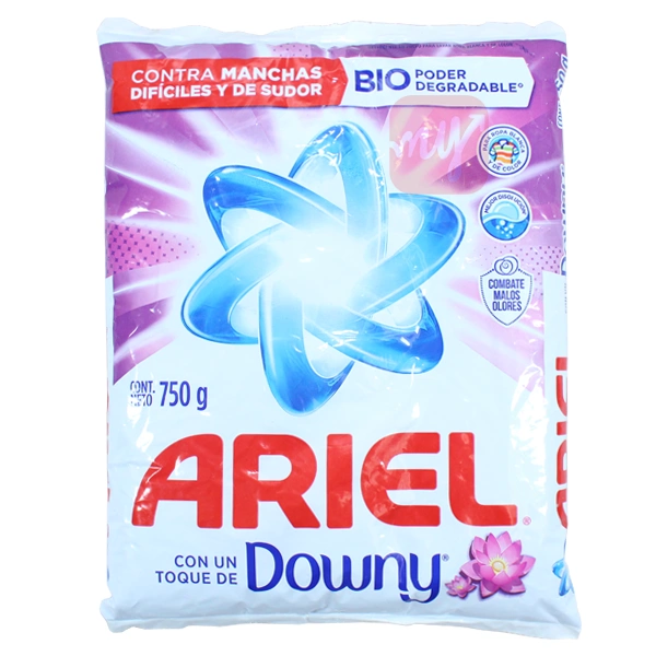 AP750D, Ariel Powder 750g Con Downy, 7500435138826