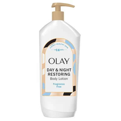 OL18-DNR, Olay Body Lotion 18oz Day & Night Restoring, 075609211461