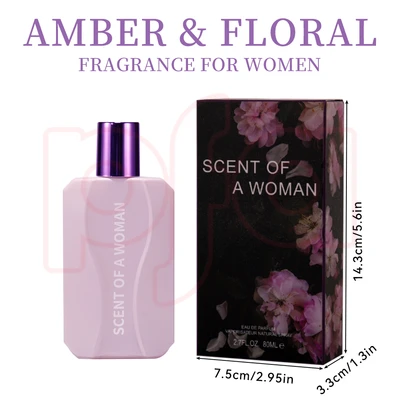 88355, Eau de Parfum 3.4 oz/100 ml Scent Of A Women for Women - United Scents, 191554883550
