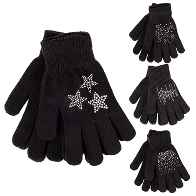 11213, Thermaxxx Winter Magic Glove w/ Stones 2 Pairs, 191554112131