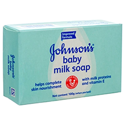 JJBS-M, JJ Baby Soap 100g Milk, 4801010562108