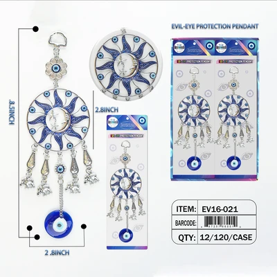 EV16-021, EVIL-EYE PROTECTION PENDANT, 887257860010