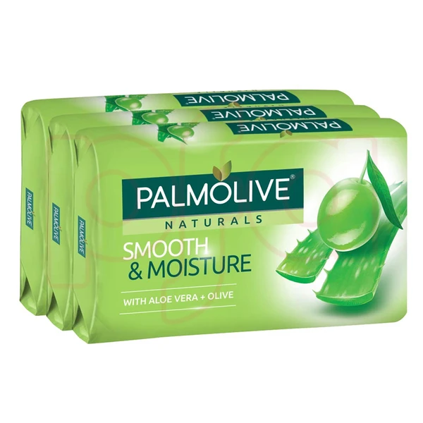 PBS80-AVO, Palmolive Bar Soap 80g 3PK Aloe Vera + Olive, 8850006490914