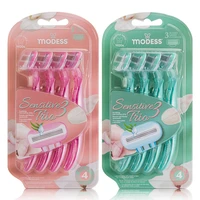 67211, Modess Razor Triple Blade 4PK, 191554672116