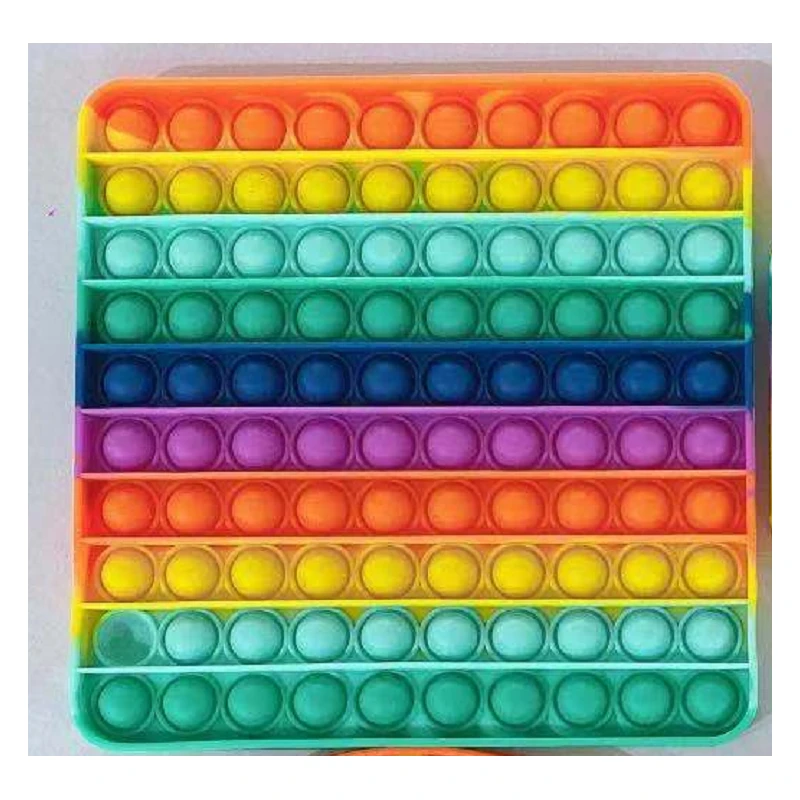Square Bubble Pop 20x20cm