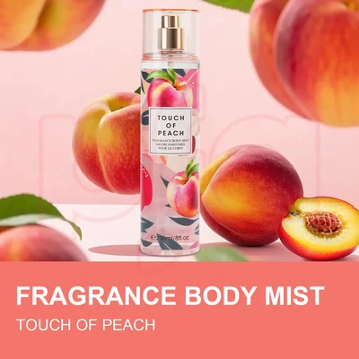 88624, Fragrance Body Mist 8 oz/236 ml Touch Of Peach for Women - United Scents, 191554886247