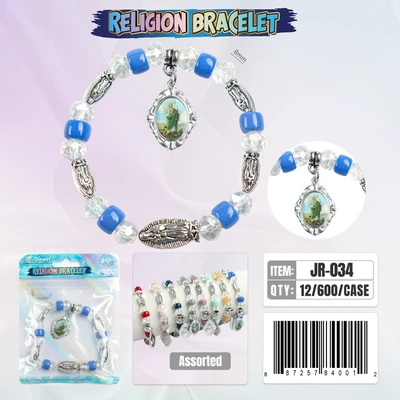 JR-034, Crystal Religion Bracelet, 887257840012