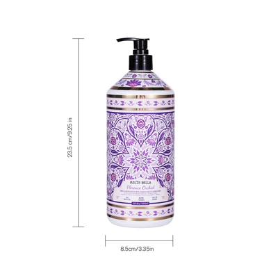 60671, Molto Bella Body Wash 33.8oz – Florence Orchidea, 191554606715