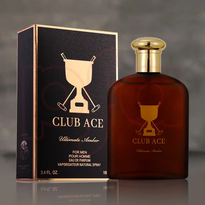 88224, Eau de Parfum 3.4 oz/100 ml Club Ace Ultimate Amber for Men - United Scents, 191554882249