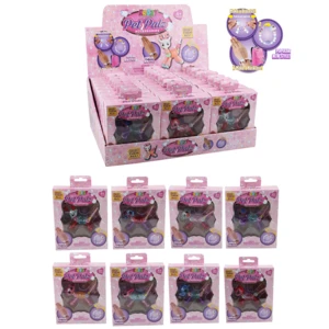 90813C2, Krazy Pet Palz Box Display Clear, 036882908134
