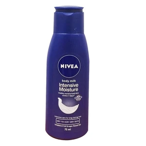 N75BM, Nivea Lotion 75ml Intensive Mositure Body Milk, 4005808024728