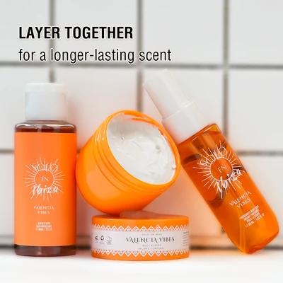 89518, Solo En Ibiza Bath & Body Travel Set 3PK – Valencia Vibes, 191554895188