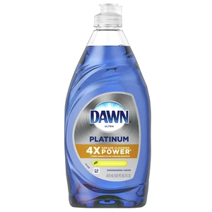 DAWNU16-PLB, Dawn Ultra Platinum Dish Liquid 479mL 16.2oz Lemon Burst, 037000708285