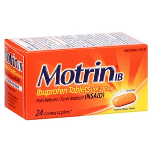 MOT-CAP24, Motrin 24 Caplets