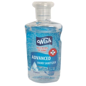60200, Wish Hand Sanitizer 8oz Flip Cap, 191554602007