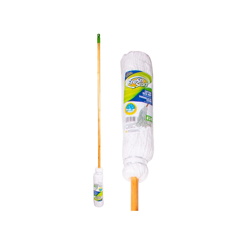 Fresh Start Cotton Deck Mop #24