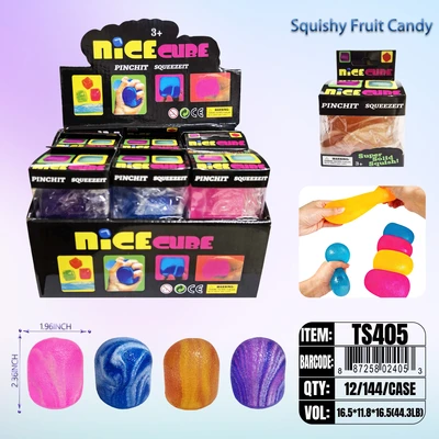 TS405, CUBE Squezy Relief Fidget Toys, 887258024053