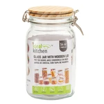 33193, Ideal Kitchen Glass Jar w/ Bamboo Lid 54.1 oz, 191554331938