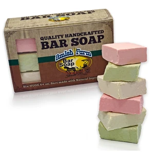 ABS5-6-8, Amish Bar Soap 6oz 6PK Box (8/cs)