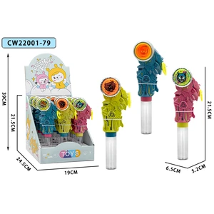 LETIME-DINOGYRO, Letime Press Candy Toys 4g Light Up Dinosaur Gyro