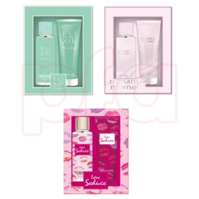 89971, Women's Body Mist 2pcs Set  Assorted Case  180ml Body Mist 177mlBody Lotion, 191554893580