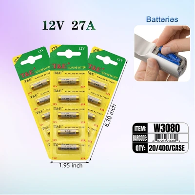 W3080, Battery  27A, 6970905250272