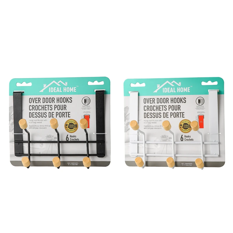 Ideal Home Over the Door Hooks