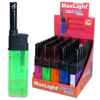 J50150, Maxlight Mini BBQ Lighter Clear, 605369501504